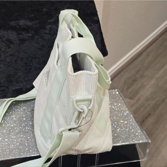 Adidas Corduroy Mini Tote Bag- Linen Green - Picture 8 of 11